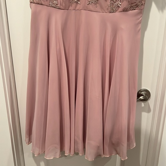 Chi Chi London Embroidered Fit and Flare Cocktail Dresss - Picture 7 of 11